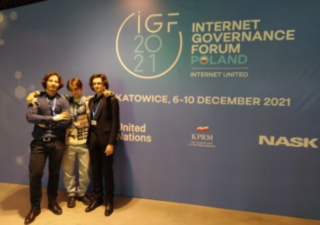 Uczniowie naszej szkoły w Katowicach na Szczycie Cyfrowym ONZ