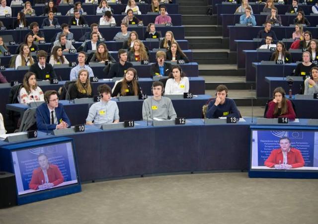Euroscola 2017 - Parlament Europejski
